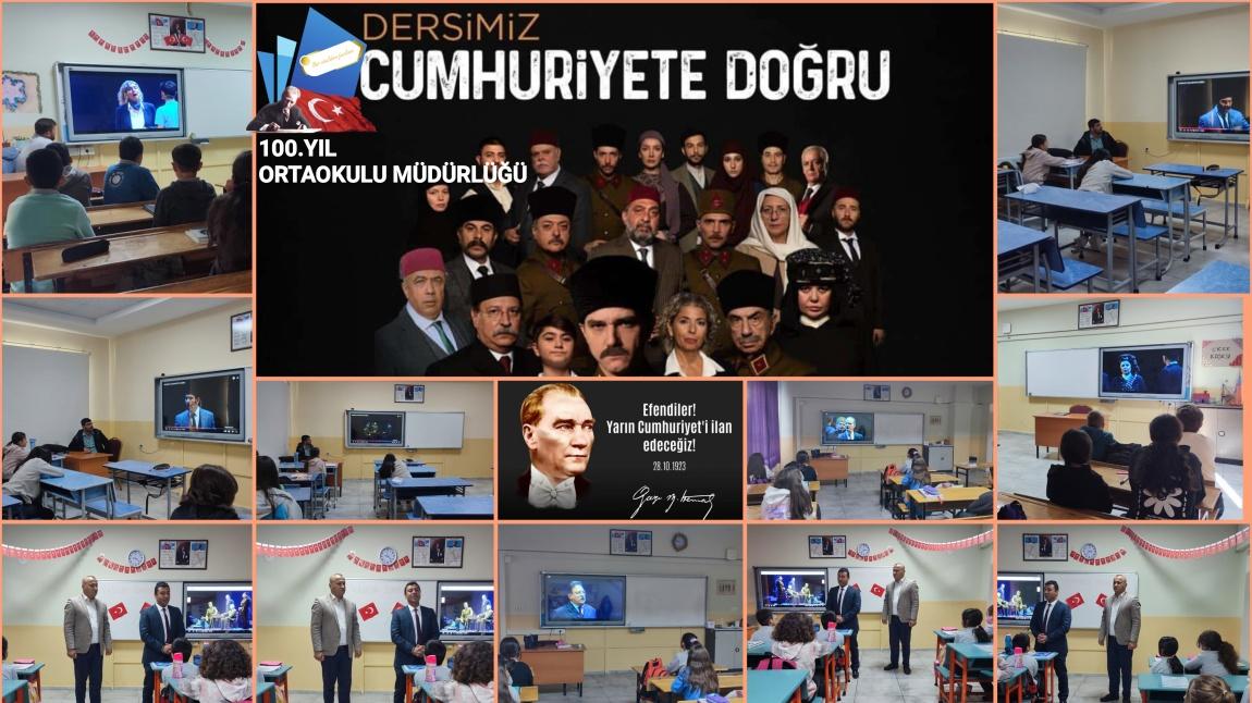 DERSİMİZ CUMHURİYETE DOĞRU